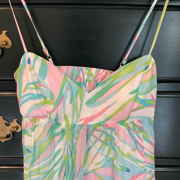 Lilly Pulitzer Short Pastel Dress, Size 0 - Picture 3 of 4